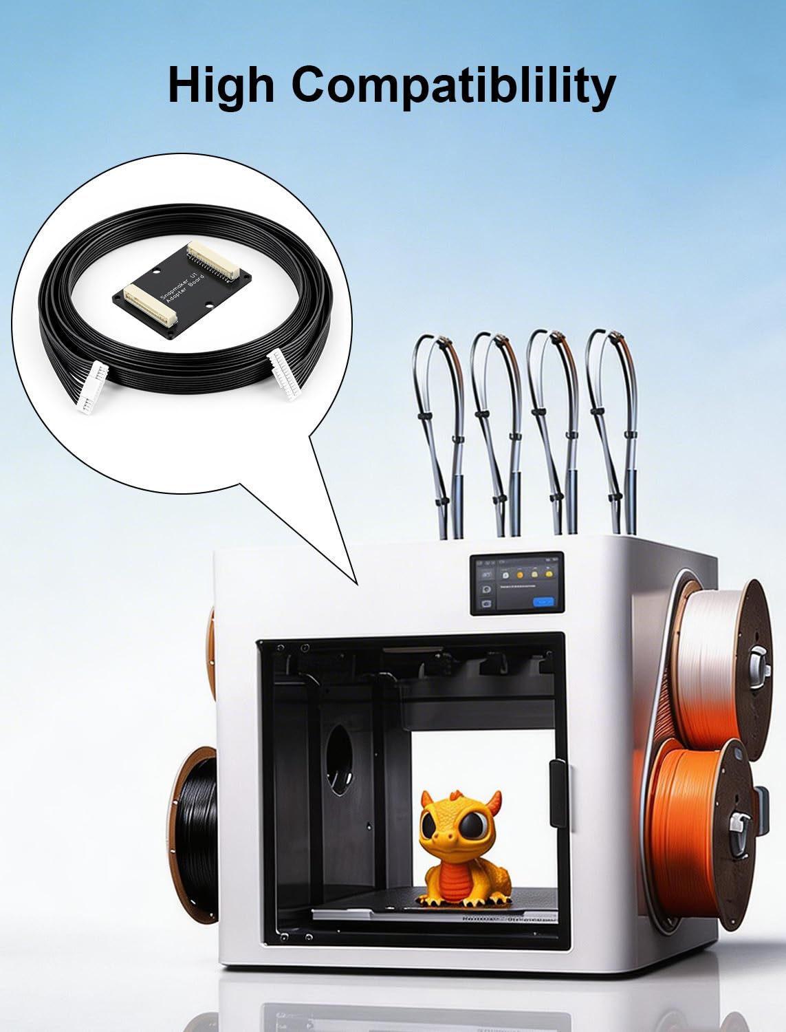 Extension Cables for Snapmaker U1 Filament Feeder GH1.25-15P